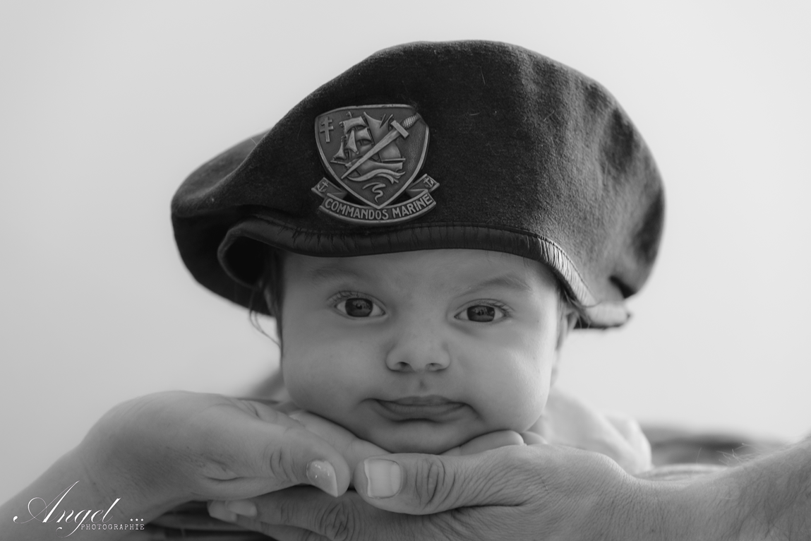 Photo bébé studio Angel
